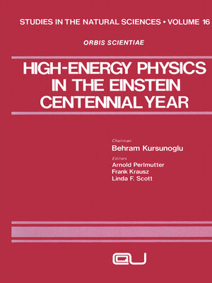 cover image of High-Energy Physics in the Einstein Centennial Year